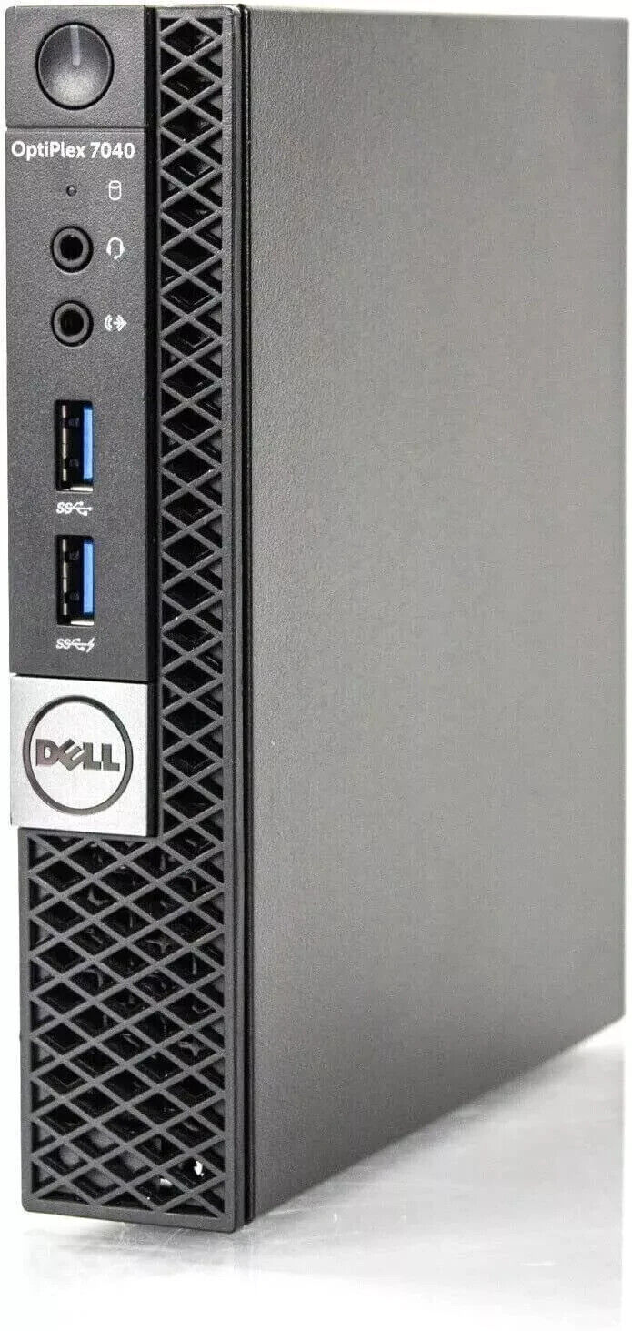 Dell Optiplex 7040 MFF micro i5-6th 8GB DDR4 RAM 256GB SSD Windows 10 Pro WiFi