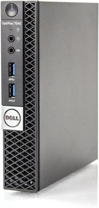 Dell Optiplex 7040 MFF micro i5-6th 8GB DDR4 RAM 256GB SSD Windows 10 Pro WiFi