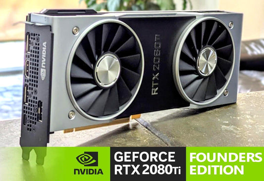 Nvidia Founders Edition GeForce RTX 2080 Ti 11GB GDDR6 Graphics Card GPU PG150