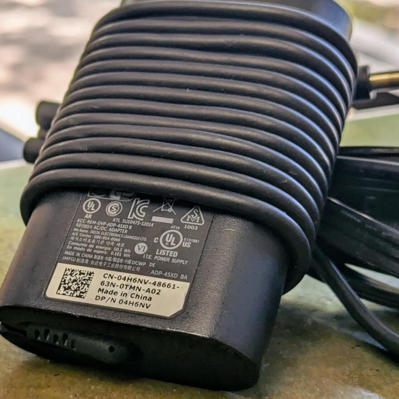 Original DELL 45W 19.5V 2.31A Charger DA45NM131 AA45NM131 LA45NM131 04H6NV