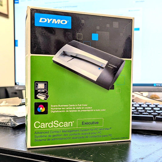 Dymo CardScan Executive Business Card Scanner & Contact Management PC & MAC