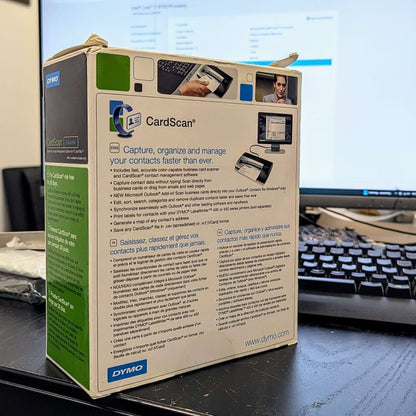 Dymo CardScan Executive Business Card Scanner & Contact Management PC & MAC