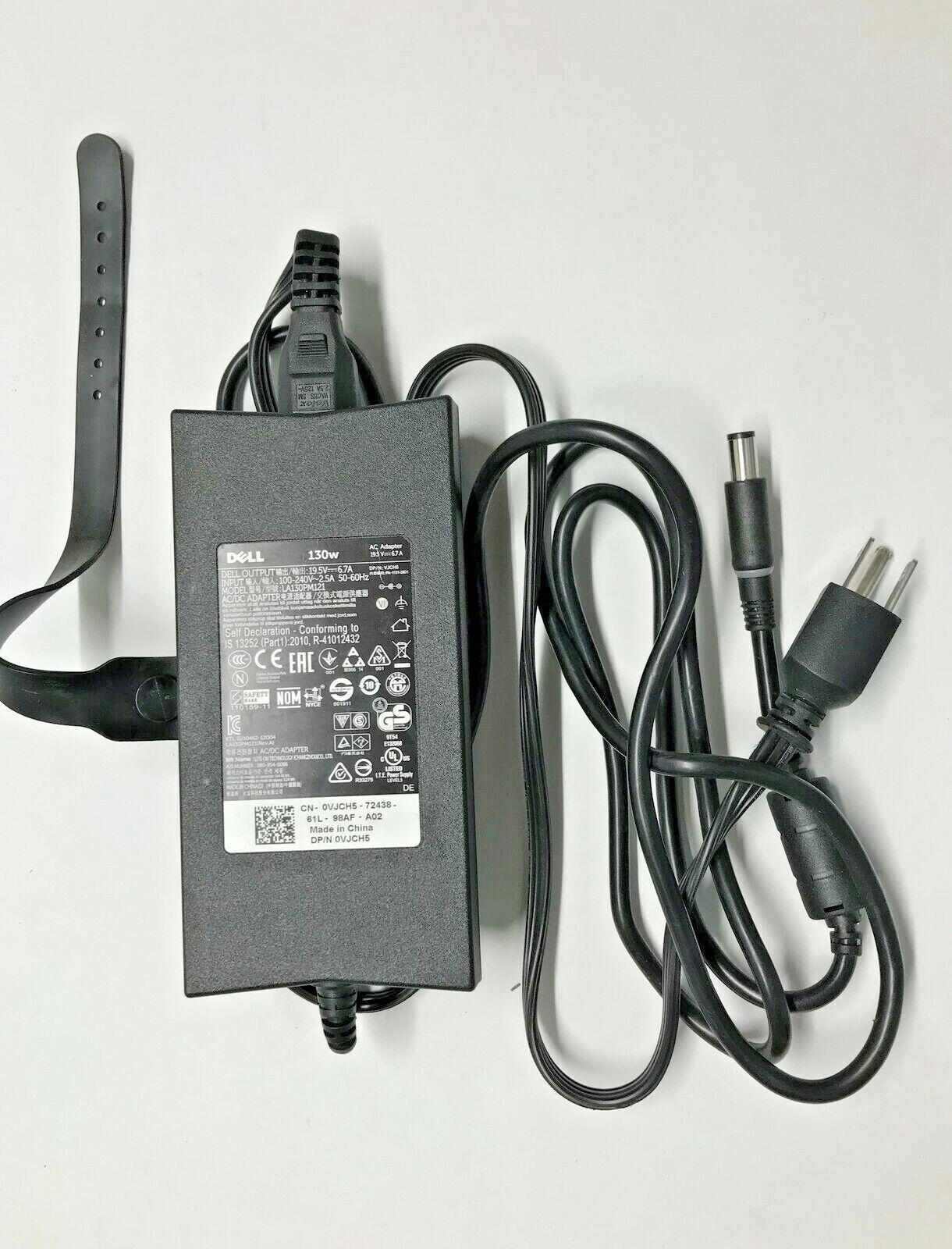 OEM Genuine Dell 130 Watt PA-4E AC Adapter DA130PE1-00 M55GJ JU012 WRHKW