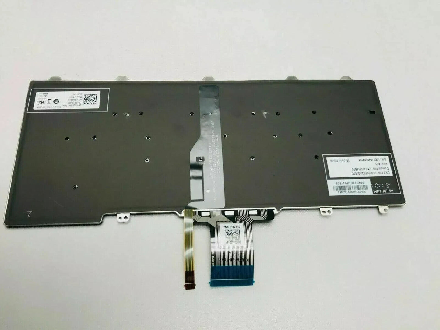 NEW Genuine Dell Latitude E7270 E5270 E7275 XPS 9250 Backlit US Keyboard XCD5M