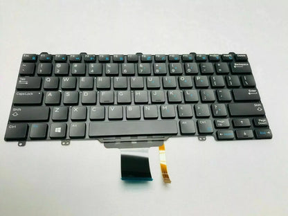 NEW Genuine Dell Latitude E7270 E5270 E7275 XPS 9250 Backlit US Keyboard XCD5M
