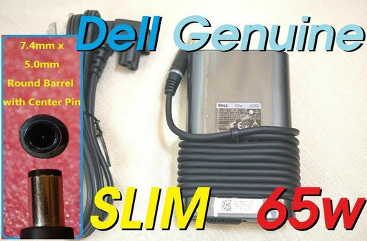OEM Dell E7240 E7250 E7440 E7450 E7470 E7270 65w Slim AC adapter LA65NM130 JNKWD