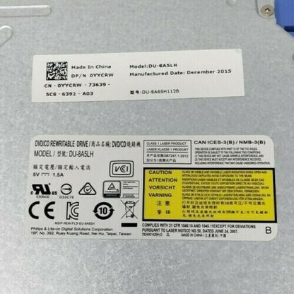 DELL OPTIPLEX SFF 3060 3050 5060 5050 7070 7050 9.5MM DVD+RW OPTICAL DRIVE