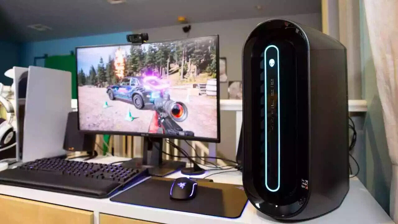 Alienware Aurora R10 Ryzen 5 5600X 16GB RAM 1TB SSD Win11 Gaming PC WiFi