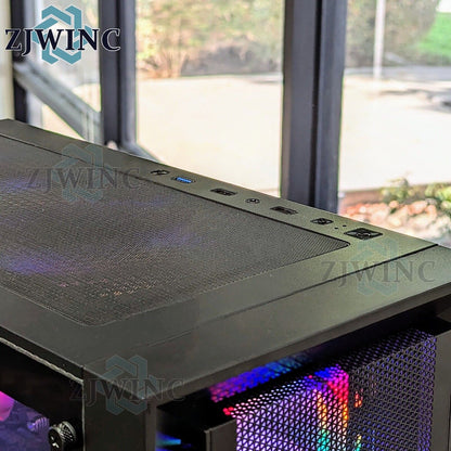 High Performance RGB Fan Gaming PC W-2135 GTX1070 32GB 256GB SSD 3TB Win10 WIFI