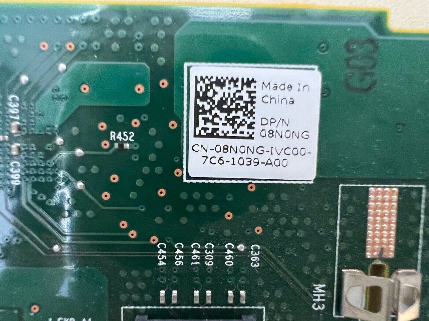 8N0NG Dell Poweredge R740 12 BAY BACKPLANE 3.5" LFF SAS SATA WITH CABEL