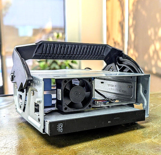 Dell T3600 T3610 T5600 T5610 T7600 1B23LY600 w/ DVD Drive, 2x 2.5" Caddies, fan