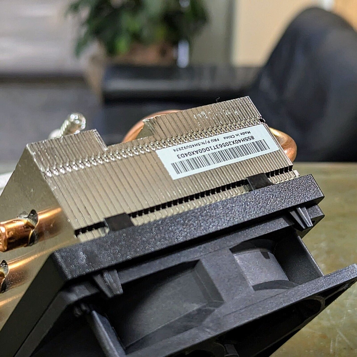 Lenovo ThinkStation P340 WorkStation Cooling Fan & Heatsink 5H40U92974 LGA 1200