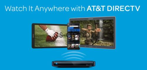 LOT 2- AT&T Direct TV Streaming Box Includes Remote & Power Adapter C71KW-400