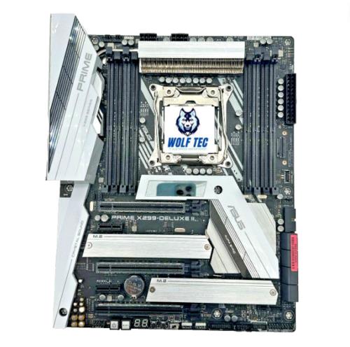 ASUS Prime X299-Deluxe II X299 Motherboard LGA2066 ATX DDR4 Dual Gigabit NO CPU