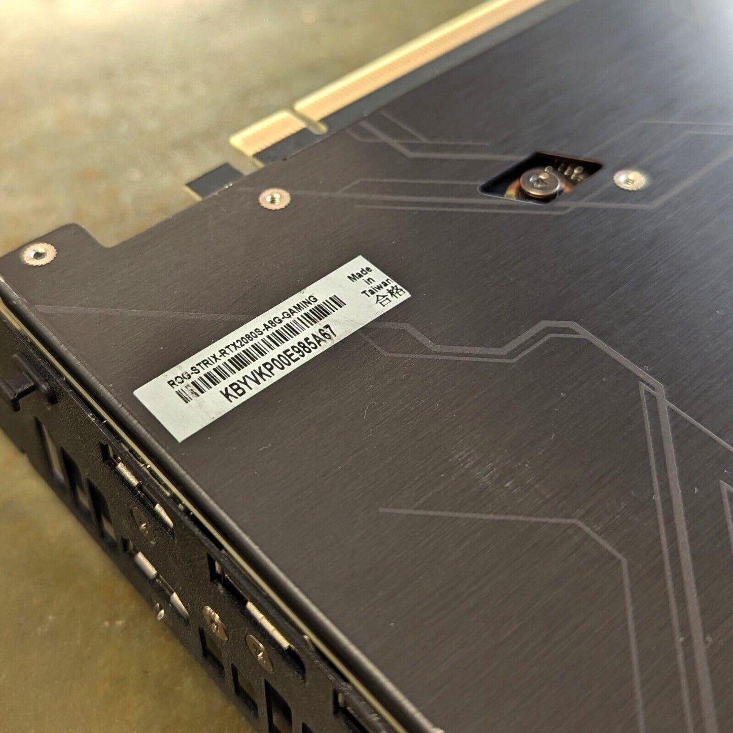 ASUS ROG-STRIX-RTX2080S-A8G-GAMING RTX 2080 SUPER 8GB 256bit Graphics Card