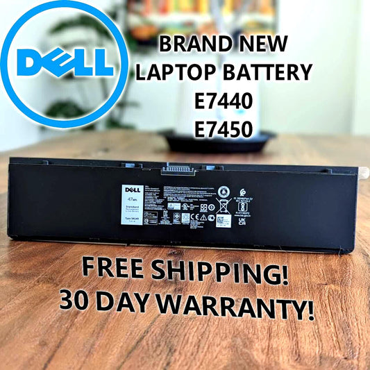 Genuine OEM 3RNFD Battery For Latitude E7440 E7450 E7420 34GKR PFXCR 54Wh