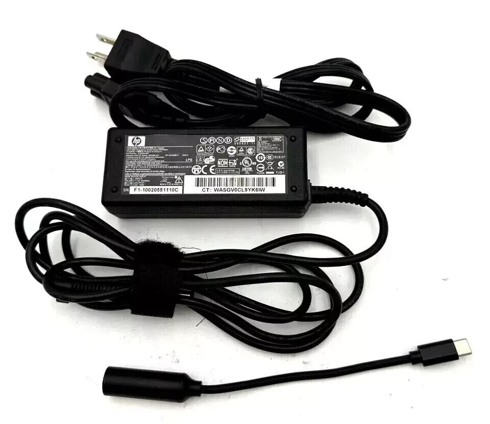 65W USB C Type Dell Latitude 5400 3100 7400 3500 Power Supply Laptop Charger