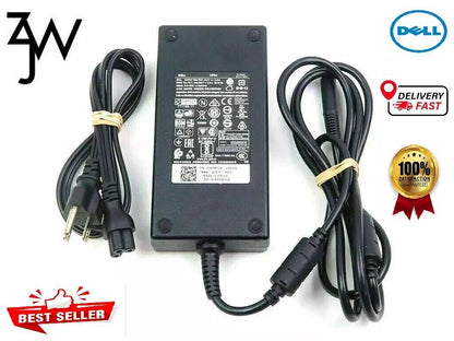 OEM Dell 19.5V 9.23A 180W Precision Alienware AC Adapter w/Cord