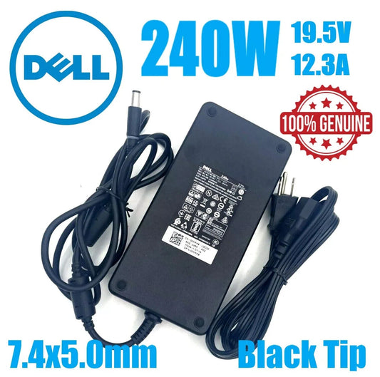 Genuine Dell Precision Alienware 17 R3 R4 R5 240W Laptop Adapter Charger 7.4mm