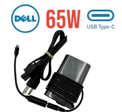 P/N: HA65NM190 - DA65NM190- LA65NM190 Type C For Dell USB-C 65W AC Power Adapter