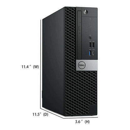 Dell Precision 3430 SFF i7-8700 +up to 64GB RAM 2*2TB SSD 3TB HDD WiFi  Win11
