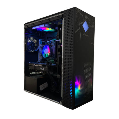 CUSTOM RGB GAMING COMPUTER PC i7 Quad 32GB 1TB SSD RX580 Windows 11 Pro WIFI