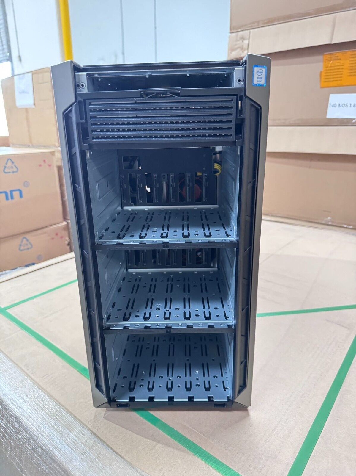 DELL POWEREDGE EMC T640 SERVER CHASSIS SIDE LEFT & RIGHT COVER BACKPLANE FAN