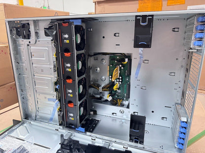 DELL POWEREDGE EMC T640 SERVER CHASSIS SIDE LEFT & RIGHT COVER BACKPLANE FAN