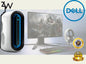Dell Alienware Aurora R10 R11 R12 Case Cover BareBone Gaming PC Chassis WHITE