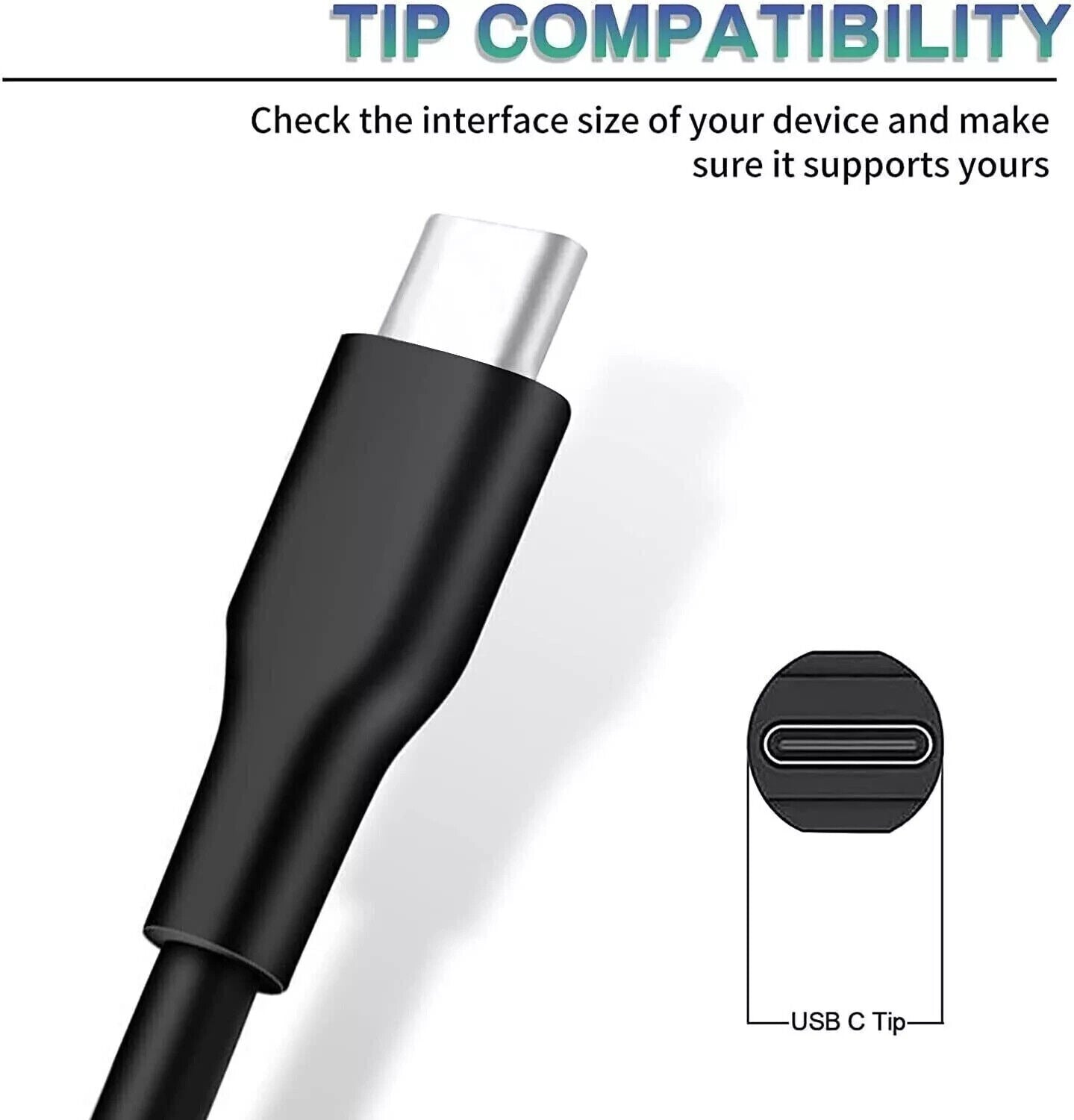 45W USB-C Charger For Lenovo ThinkPad T480 T580s T490 T495s Power Supply Cord