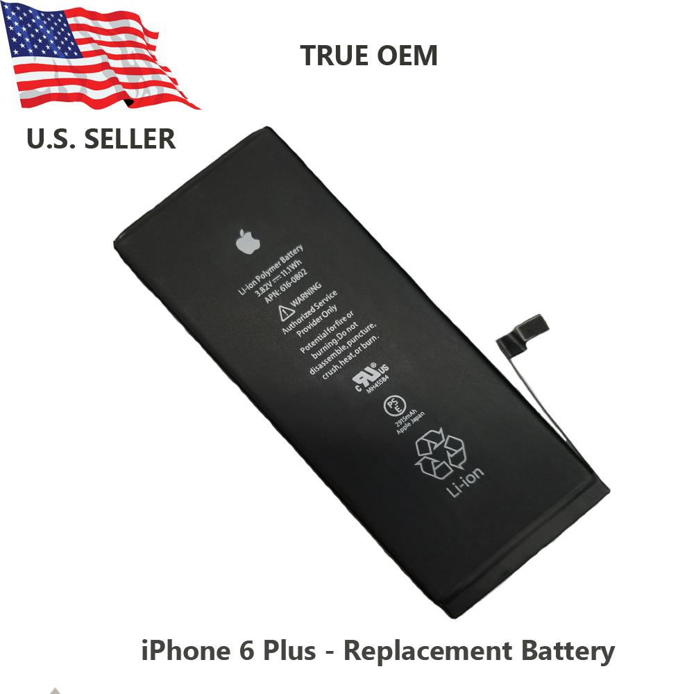 Lot 10 Genuine Battery for Apple iPhone 6+ 6 Plus - 2915mAh - Original Battery