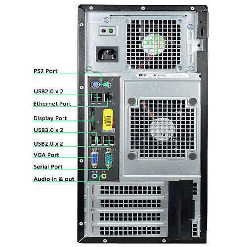 GAMING PC DESKTOP COMPUTER Dell 9020 i7 32GB  R9-350 960GB SSD WINDOWS 10 WIFI