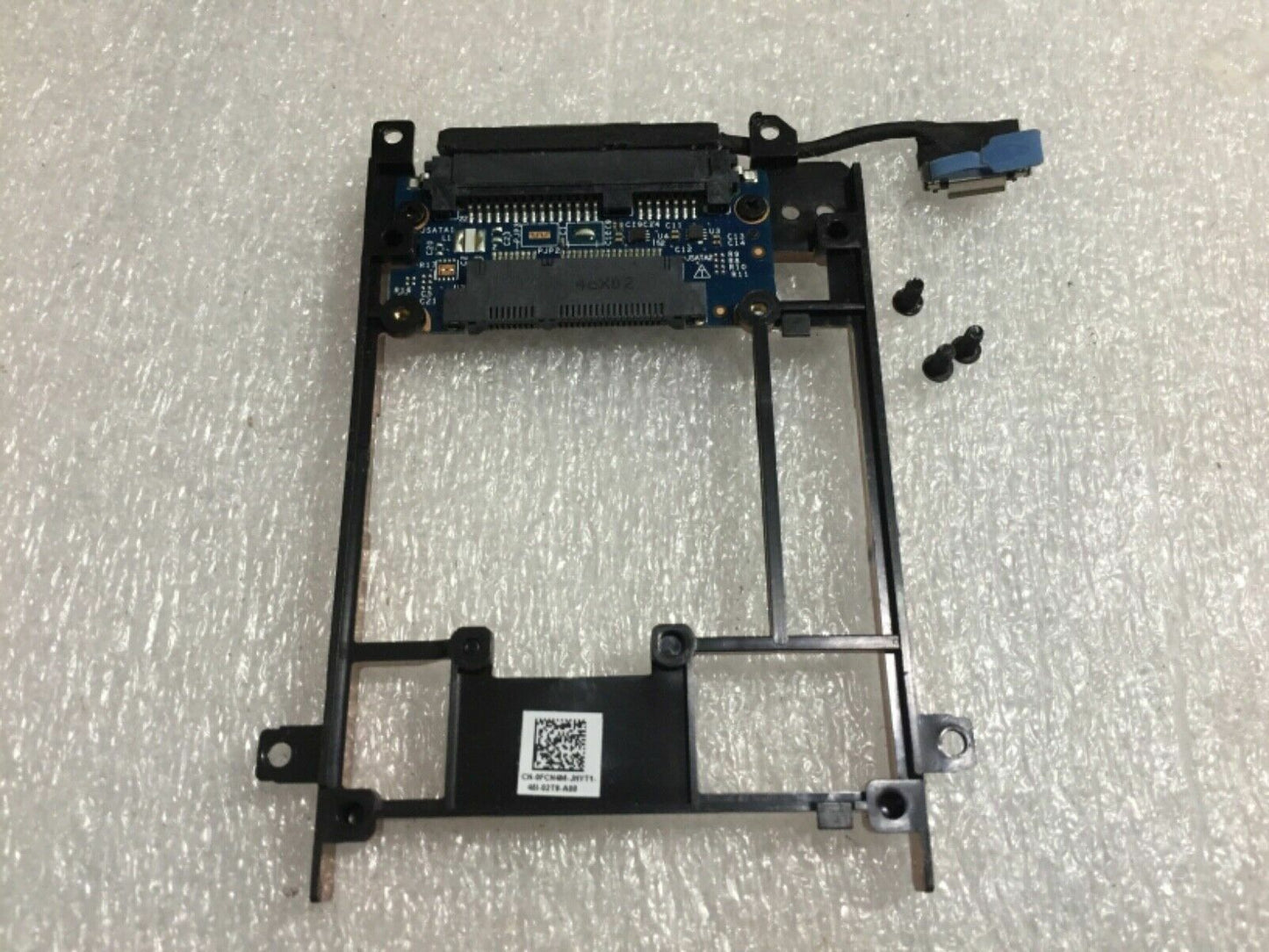 GENUINE Dell Latitude E7450 mSATA SSD to SATA HDD Caddy And Cable FCN4M ZBU10