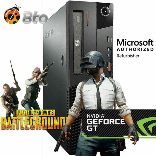 Gaming Desktop PC Lenovo 512GB SSD HD7570 i7 16GB RAM WiFi Windows 10 Computer