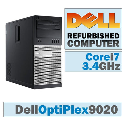 Dell OptiPlex 7020 MT i7 4790 3.6GHz 32GB 960GB SSD WINDOWS 10 WIFI