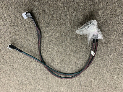 Cable F037K FOR Dell PowerEdge R730 Dual 12Gb SAS SFF-8643 PERC H330 H730 H730P