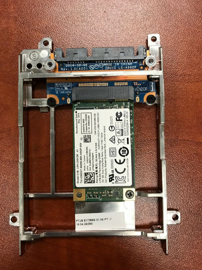 DELL E7450 E7440 256GB 6GB/S MSATA SOLID STATE DRIVE SSD FCN4M W/ TRAY CADDY