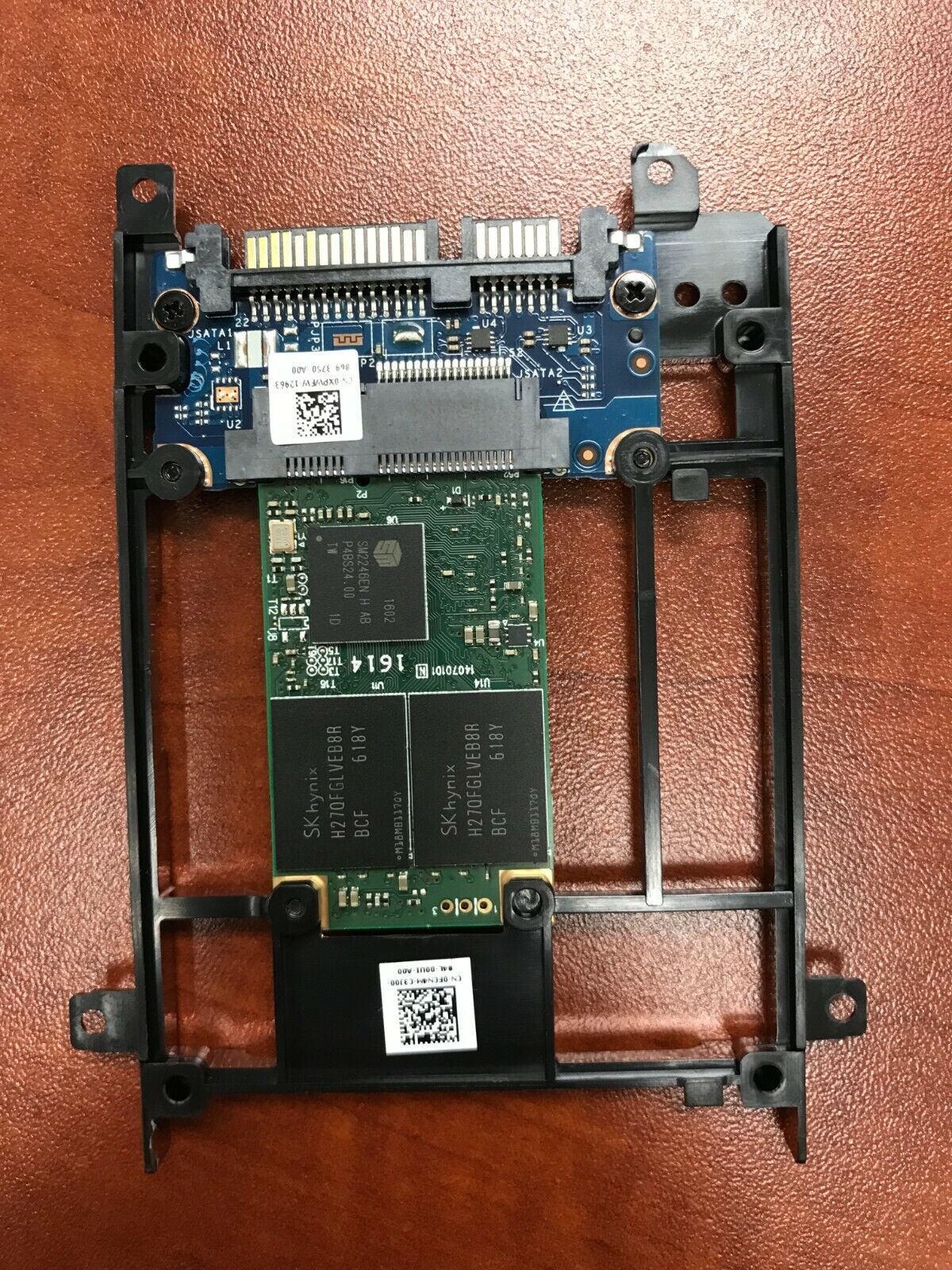 DELL E7450 E7440 256GB 6GB/S MSATA SOLID STATE DRIVE SSD FCN4M W/ TRAY CADDY