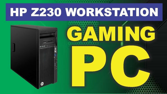 GAMING PC HP Z230 Desktop computer i7 4790 32GB R9-350 256GB SSD +1TB Win10 WIFI