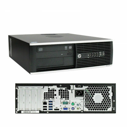 Gaming PC Desktop HP 8300 SFF i7 32GB 512GB SSD HD7570 Windows 10 WIFI +KB