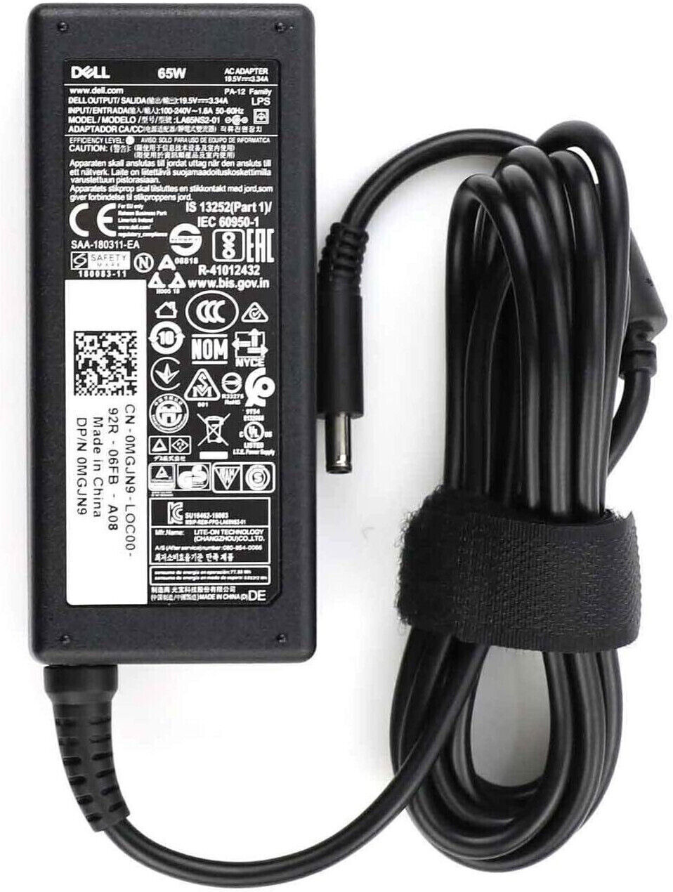 Lot of 10 Dell AC Adapter 65W 19.5V LA65NS2-01 PA-12 Family Laptop Charger