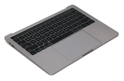 Macbook Pro 13" 2016 A1706 Silver Top Case Keyboard Battery A1819 Trackpad A+
