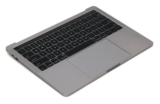 Macbook Pro 13" 2016 A1706 Silver Top Case Keyboard Battery A1819 Trackpad A+