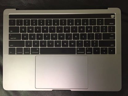 Macbook Pro 13" 2016 A1706 Silver Top Case Keyboard Battery A1819 Trackpad A+
