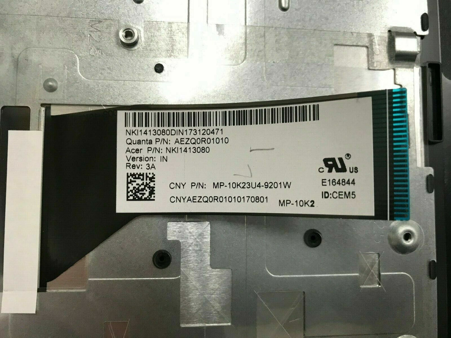 NKI1413080 Acer Aspire E 14 E5-411 palmrest Keyboard