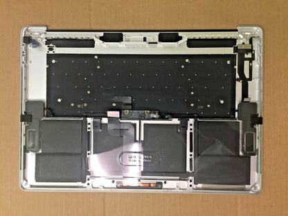 NEW Macbook Pro A1707 2016-2017 15" Silver Touch Bar Top Case Keyboard Battery