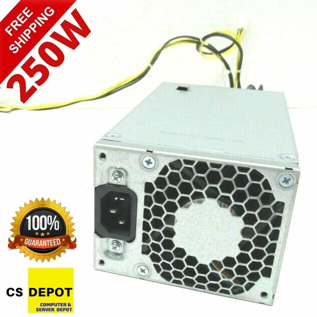 GENUINE HP ProDesk400 600 G3MT 250Watt Power Supply D16-250P1A 901760-002 4+4Pin
