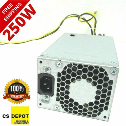 GENUINE HP ProDesk400 600 G3MT 250Watt Power Supply D16-250P1A 901760-002 4+4Pin