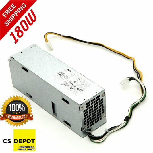 Dell 180W Power Supply 2GXHK DN9CD MR5J6 N8D59 82DRM OptiPlex 3050 5050 SFF
