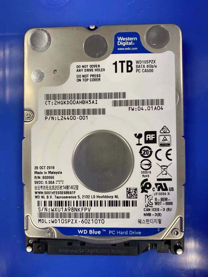Lot of 10 WD Seagate Toshiba Laptop 2.5" SATA Hard Drives 1TB  **Good**